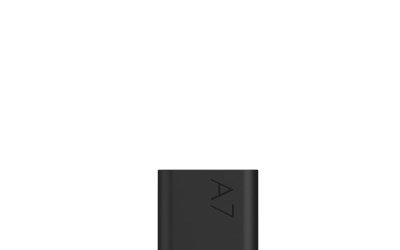 Husă din silicon pentru sticlă de buzunar Memobottle A7 Sleeve, negru