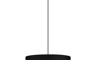Lustră Bulb Attack Doce XL, ⌀ 45 cm, negru