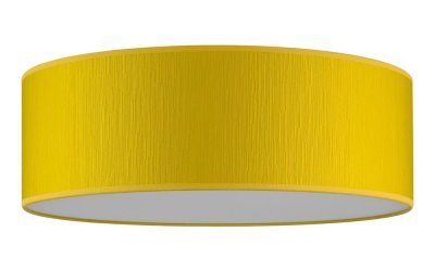 Plafonieră Bulb Attack Doce XL, ⌀ 45 cm, galben