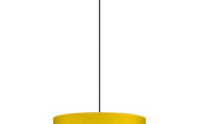 Lustră Bulb Attack Doce XL, ⌀ 45 cm, galben