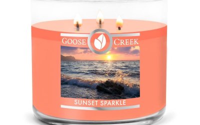 Lumânare parfumată Goose Creek Sunset Sparkle, 35 de ore de ardere