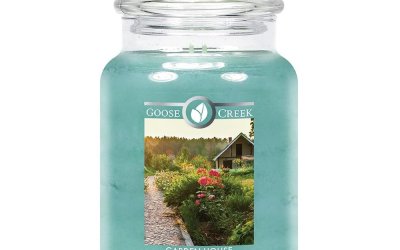 Lumânare parfumată în recipient de sticlă Goose Creek Garden House, 150 de ore de ardere