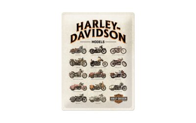 Placă decorativă de perete Postershop Harley-Davidson Modely