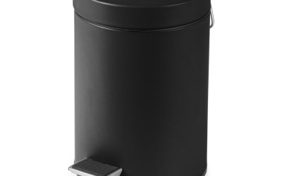 Coș de gunoi cu pedală Compactor Grena, 3 l, negru