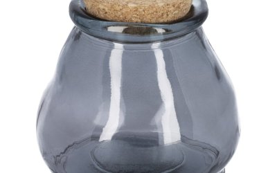 Ceainic din sticlă Kave Home Rohan, 13 x 13 cm