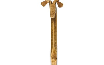 Desfăcător pentru sticle Nkuku, auriu, formă taur