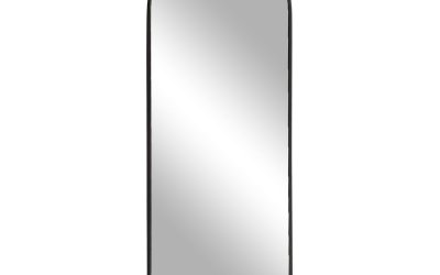 Oglindă de podea cu ramă neagră Neostill Portal