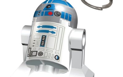 Breloc cu lanternă LEGO® Star Wars R2D2