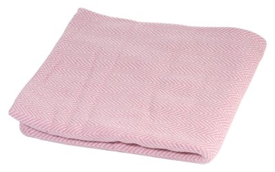 Pătură din bumbac pentru copii Kindsgut Baby, 95 x 115 cm, roz