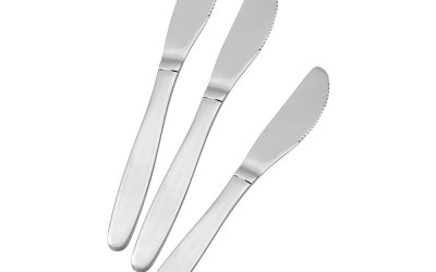 Set 3 cuțite de masă din oțel Nirosta Arlberg