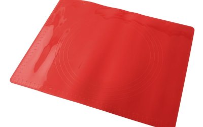 Folie de copt din silicon Dr. Oetker Flexxibel Love, 60 x 40 cm, roșu