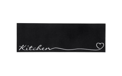 Covor de bucătărie / traversă Zala Living Kitchen, 50 x 150 cm, negru