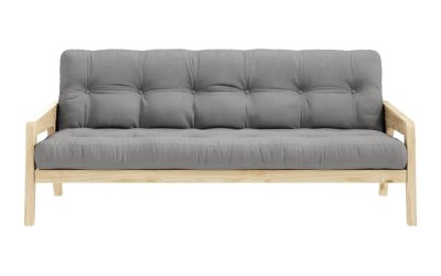Canapea extensibilă gri 204 cm Grab – Karup Design