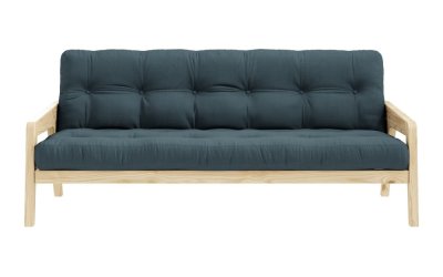 Canapea extensibilă albastră 204 cm Grab – Karup Design