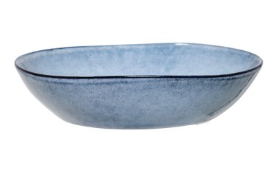 Bol din gresie ceramică Bloomingville Sandrine, ø 22 cm, albastru