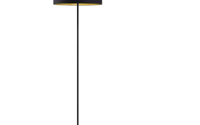 Lampadar Sotto Luce Mika, Ø 40 cm, auriu/negru