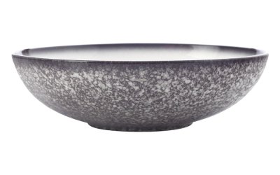 Bol servire din ceramică Maxwell & Williams Caviar, ø 30 cm, alb – negru