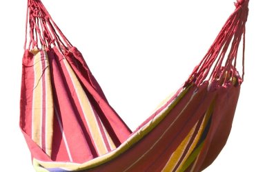 Hamac Cattara Textil, roşu-galben