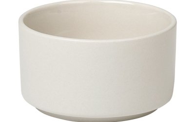 Bol din ceramică pentru sosuri / gustări Blomus Pilar, ø 8,5 cm, alb
