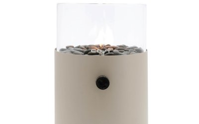 Lampă cu gaz COSI XL, înălțime 31 cm, bej