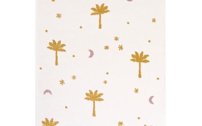 Covor copii Nattiot Little Palm, 120 x 170 cm