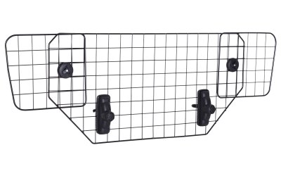 Pawhut bariera protectie auto, caini 89-122x41cm, neagra | AOSOM RO