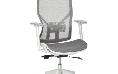 Vinsetto scaun ergonomic cu tetiera, 67x 65×120-128cm, gri | Aosom Ro