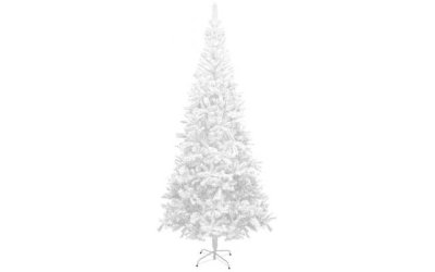 Brad de Crăciun 240 cm, alb, artificial
