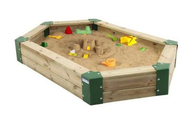 Cutie de nisip din lemn