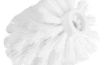 Cap rezervă pentru peria de toaletă Wenko, ø 8,5 cm, alb