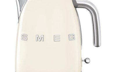 Fierbător SMEG 50’s Retro Style, cream – alb