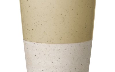 Cană din ceramică Blomus Sablo, 250 ml, bej