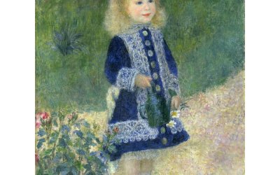 Reproducere tablou Auguste Renoir – A Girl with a Watering Can, 30 x 40 cm