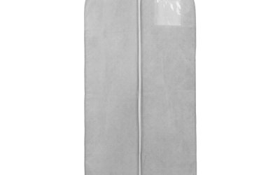 Compactor Boston sac de îmbrăcăminte gri, 60 x 137 cm