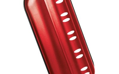 Formă de chec roșie din oțel Zenker Sparkling Christmas 31 x 15 cm