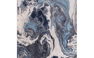 Covor albastru 150×80 cm Aurora – Asiatic Carpets