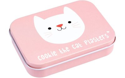 Cutie cu plasturi Rex London Cookie the Cat, roz