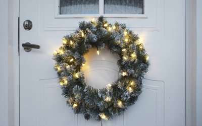 Coroniță luminoasă cu LED Star Trading Wreath, ⌀ 50 cm