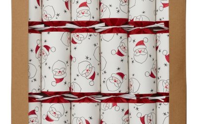 Pocnitori de Crăciun din hârtie în set de 6 Santa Game Cards – Robin Reed