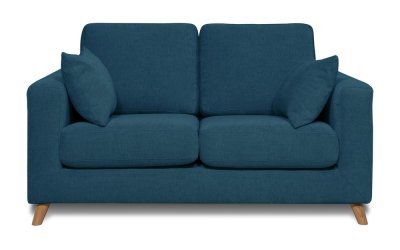 Canapea albastru închis 157 cm Faria – Scandic