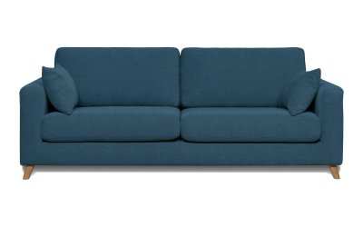 Canapea albastru închis 234 cm Faria – Scandic