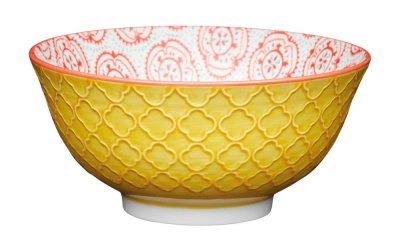Bol din ceramică Kitchen Craft Floral, ø 16 cm