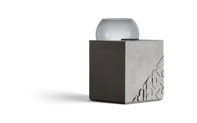 Măsuță auxiliară din beton Lyon Béton Accent, 31 x 30 cm