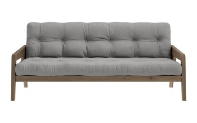 Canapea gri extensibilă 204 cm Grab – Karup Design