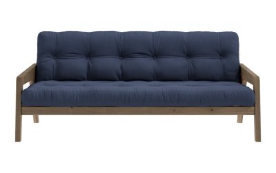 Canapea albastră extensibilă 204 cm Grab – Karup Design