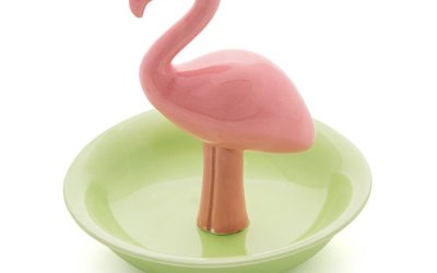 Suport din porțelan pentru bijuterii Flamingo – Balvi