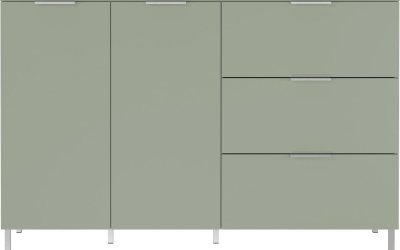 Comodă joasă verde deschis 151×98 cm Kenora – Germania