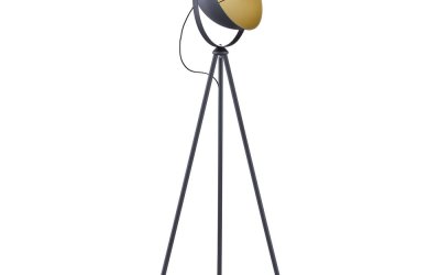 Lampadar Trio Chewy, înălțime 160 cm, gri închis