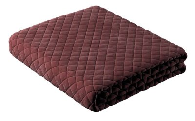 Cuvertură roșie matlasată pentru pat dublu 170×210 cm Posh Velvet – Yellow Tipi