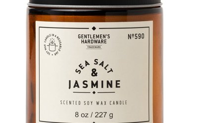 Lumânare parfumată din ceară de soia timp de ardere 48 h Sea Salt & Jasmine – Gentlemen’s Hardware